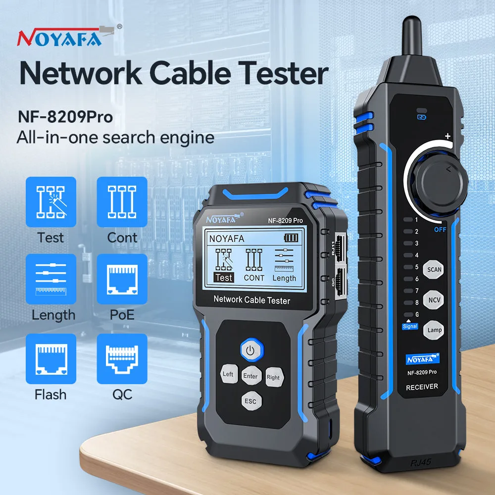 NOYAFA NF-8209 Pro Network Cable Tester