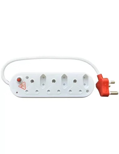Acconet 6-Way Multiplug with 3x 16A SA and 3x 5A 2 Pin Sockets