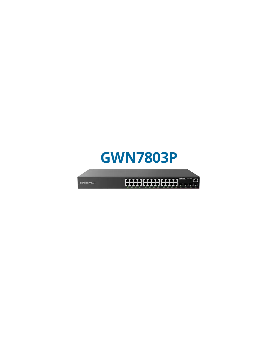 Grandstream Enterprise L2++ 24 port Managed GbE PoE Switch 250W