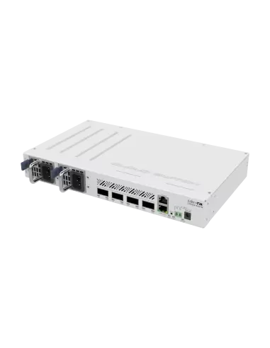 MikroTik CRS504-4XQ-IN, 4 x 100G QSFP28, 1 x RJ45 Serial console port