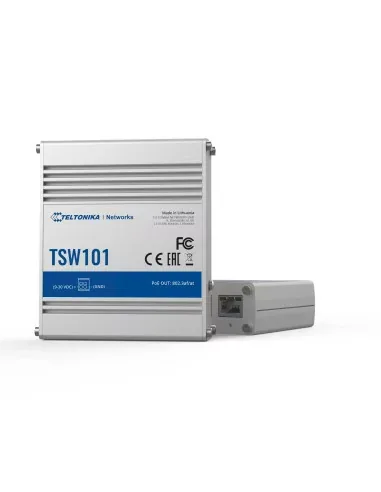 Teltonika 5-Port Gigabit Automotive PoE+ Switch