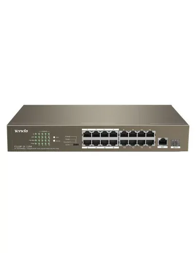Tenda 16-Port Fast Ethernet Switch with 16-Port PoE