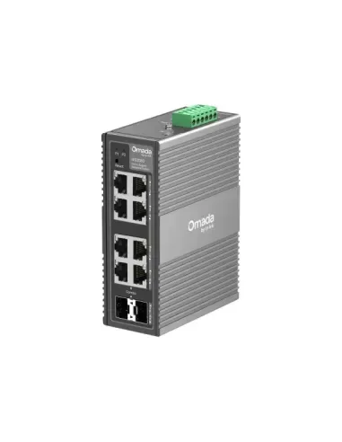 TP-Link Omada 8-Port Gigabit Industrial Easy Managed Switch with 6 Gigabit Ports and 2...