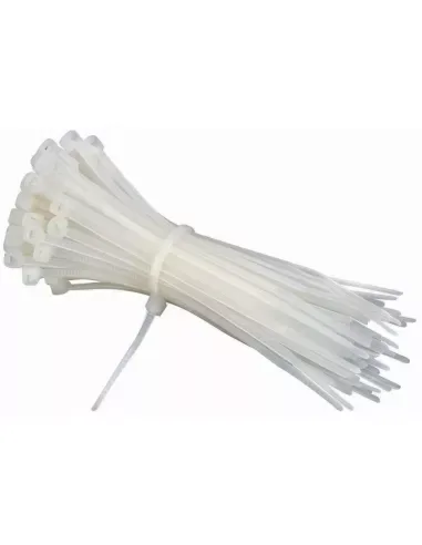 Acconet 100 Pack White 370x4.8mm Cable Tie