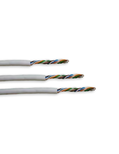 Acconet CAT5e Indoor Ethernet Cable 305m White CCA UTP Pull Box