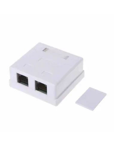 Acconet CAT6 Dual RJ45 Wall Box
