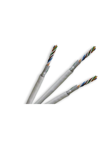Acconet CAT6 Indoor Ethernet Cable 500m White CCA UTP Roll