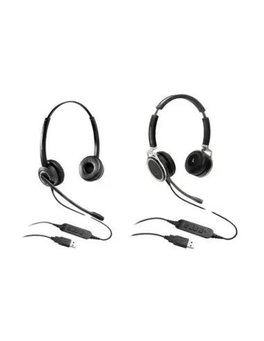 Grandstream HD USB binaural professional Headset with noise cancelling