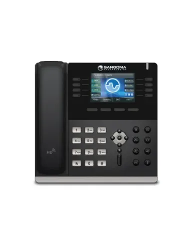 Sangoma - IP Phone S505 Mid Level Phone, 3.5 Inch Color screen, 35 Programable...