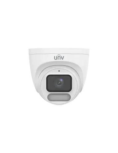 Uniview UNV 4MP Owlview Wise-ISP Fixed Warm Light Turret IP Camera 2.8mm