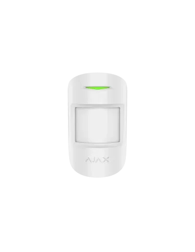 AJAX Security - MotionProtect Plus - White Wireless Pet Immune Indoor Motion Detector +...