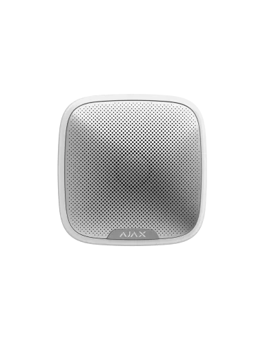 AJAX Security - StreetSiren Jeweller - White Outdoor Wireless Siren