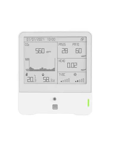 Milesight Indoor Ambience Monitor - Temp, Humidity, PIR, Light, TVOC, CO2, Barometric