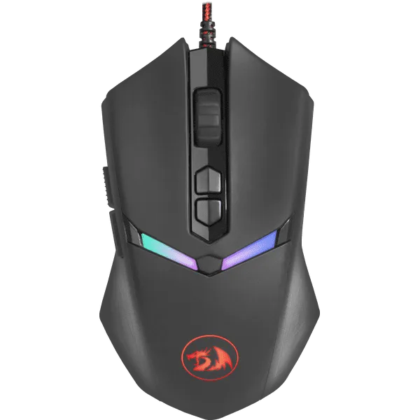 Redragon NEMEANLION 2 7200DPI Wired Gaming Mouse - Black