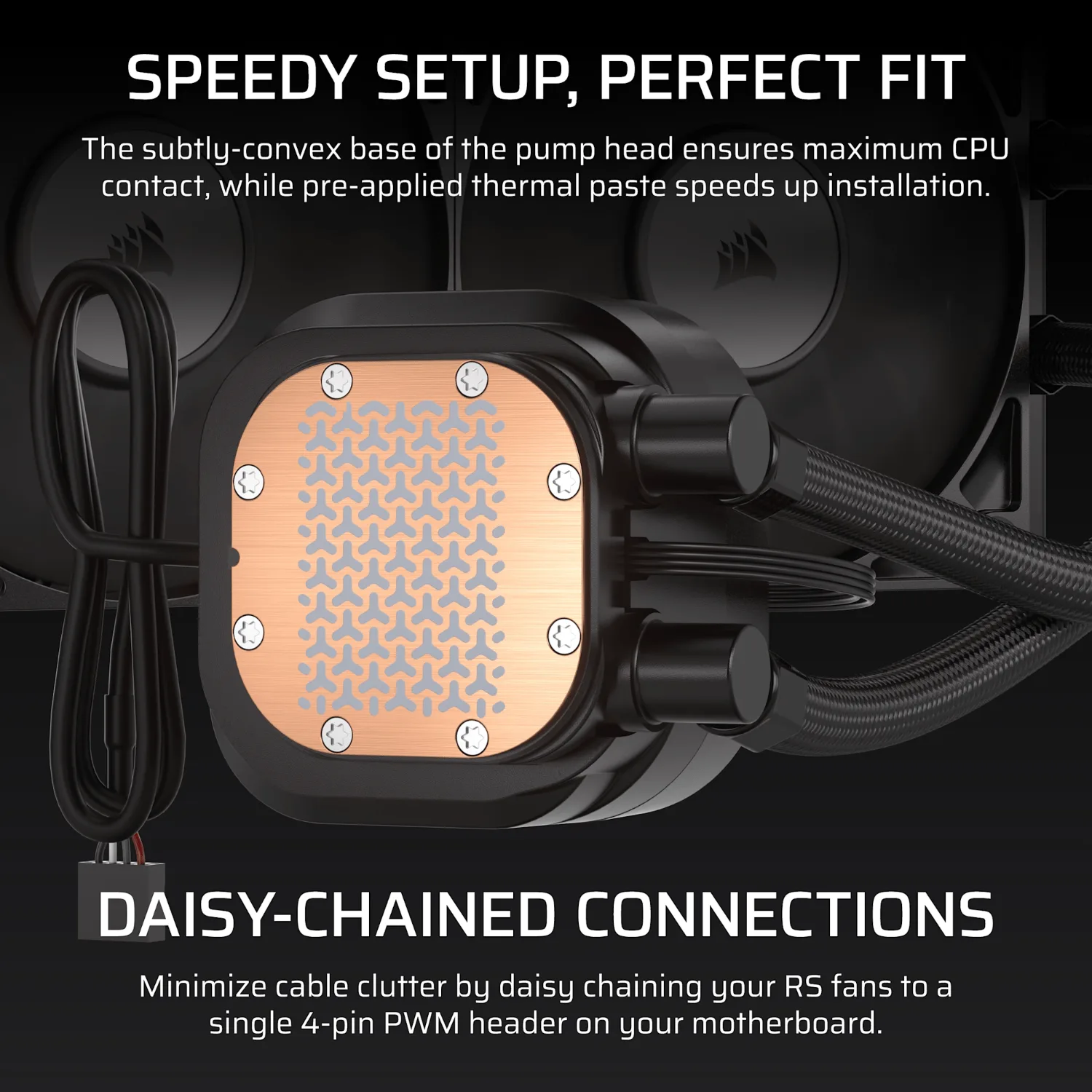 Corsair NAUTILUS 360 RS LCD Liquid CPU Cooler - Black