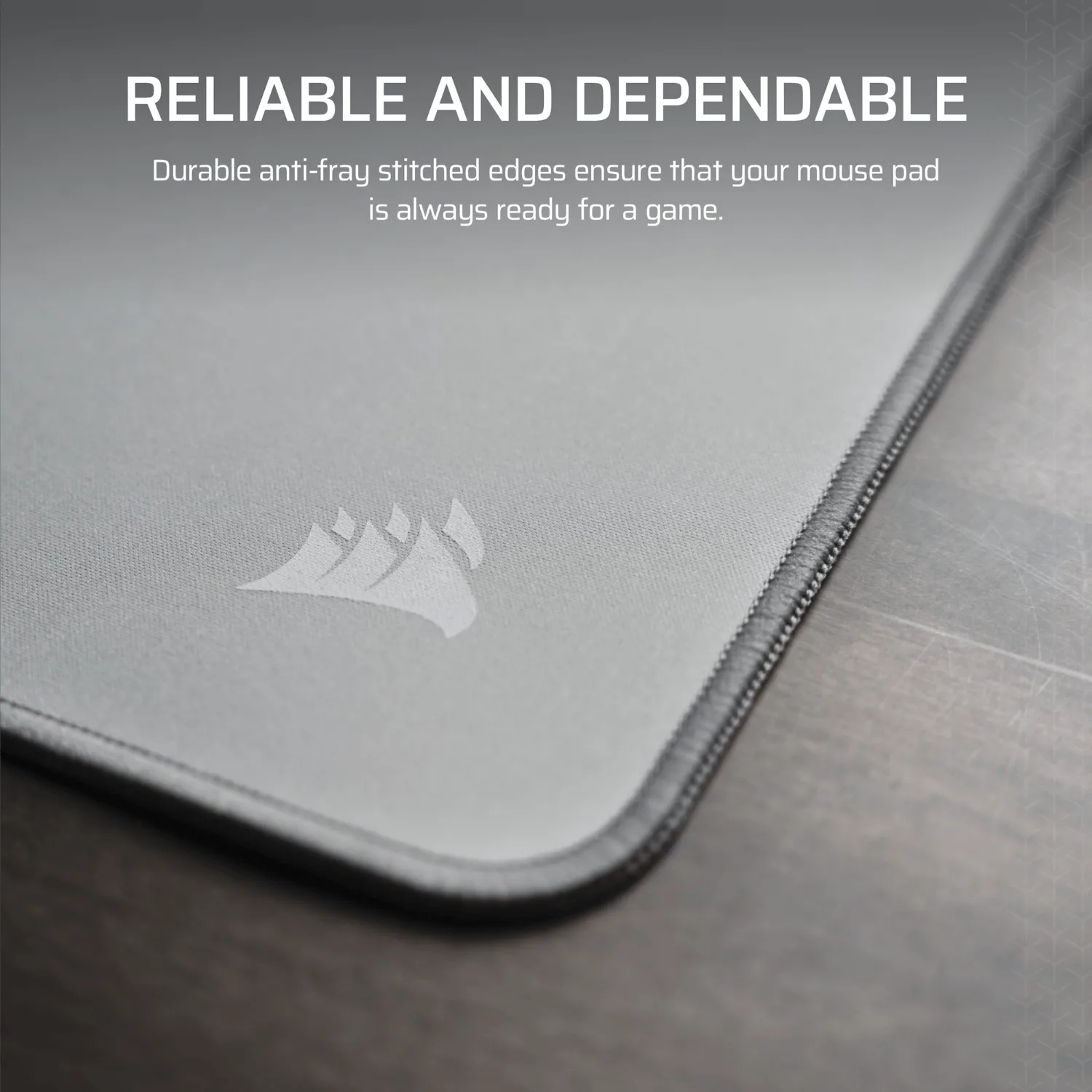 Corsair MM Anti-fray Cloth Gaming Mouse Pad XL - Gray