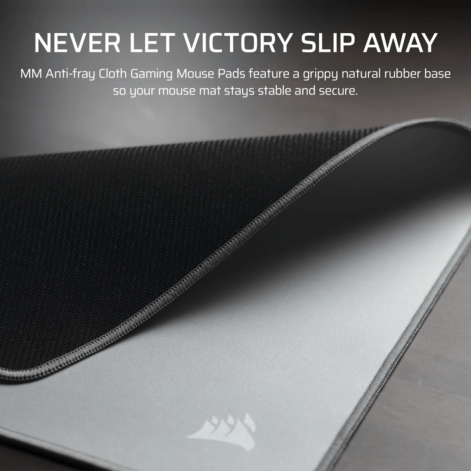Corsair MM Anti-fray Cloth Gaming Mouse Pad XL - Gray