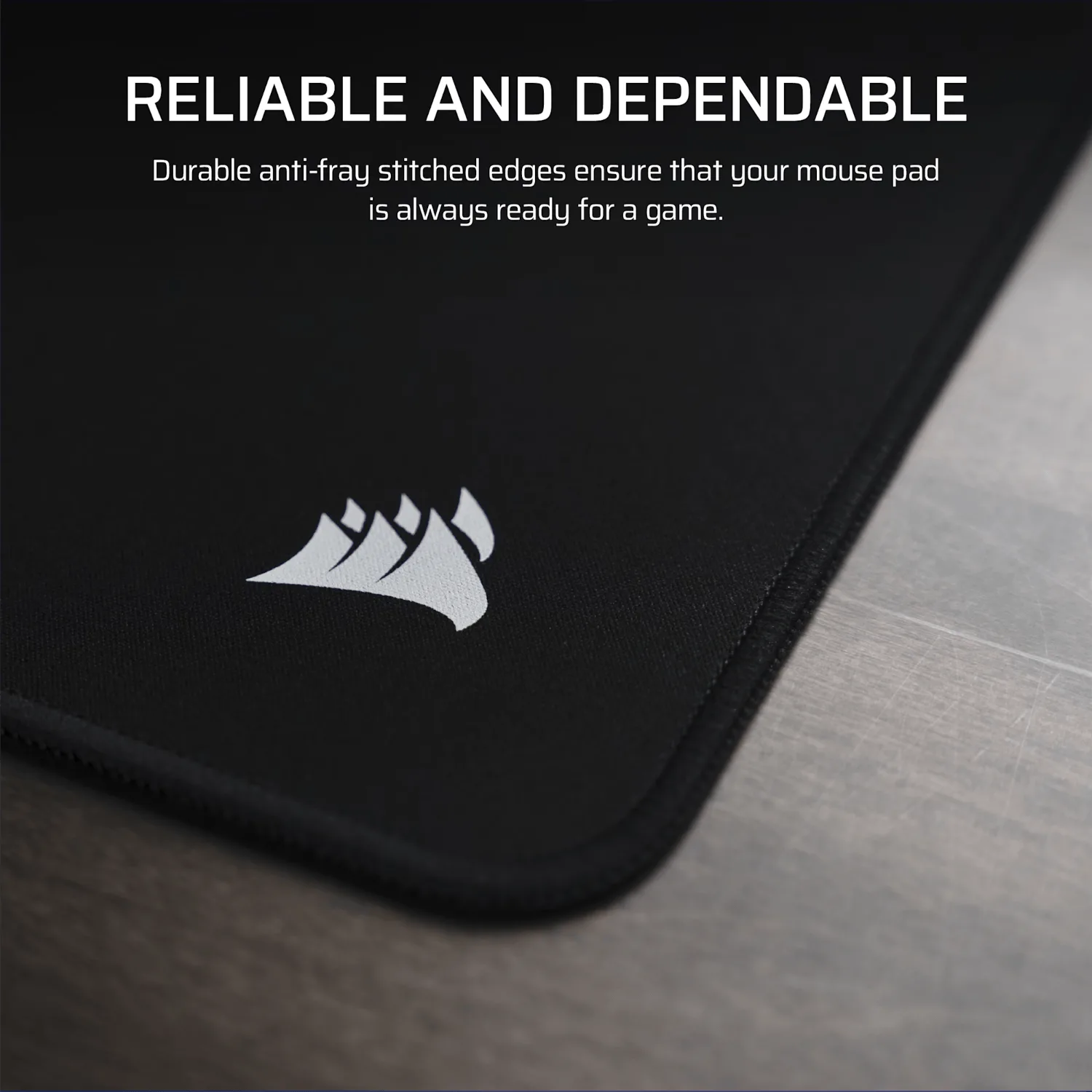 Corsair MM Anti-fray Cloth Gaming Mouse Pad XL - Black