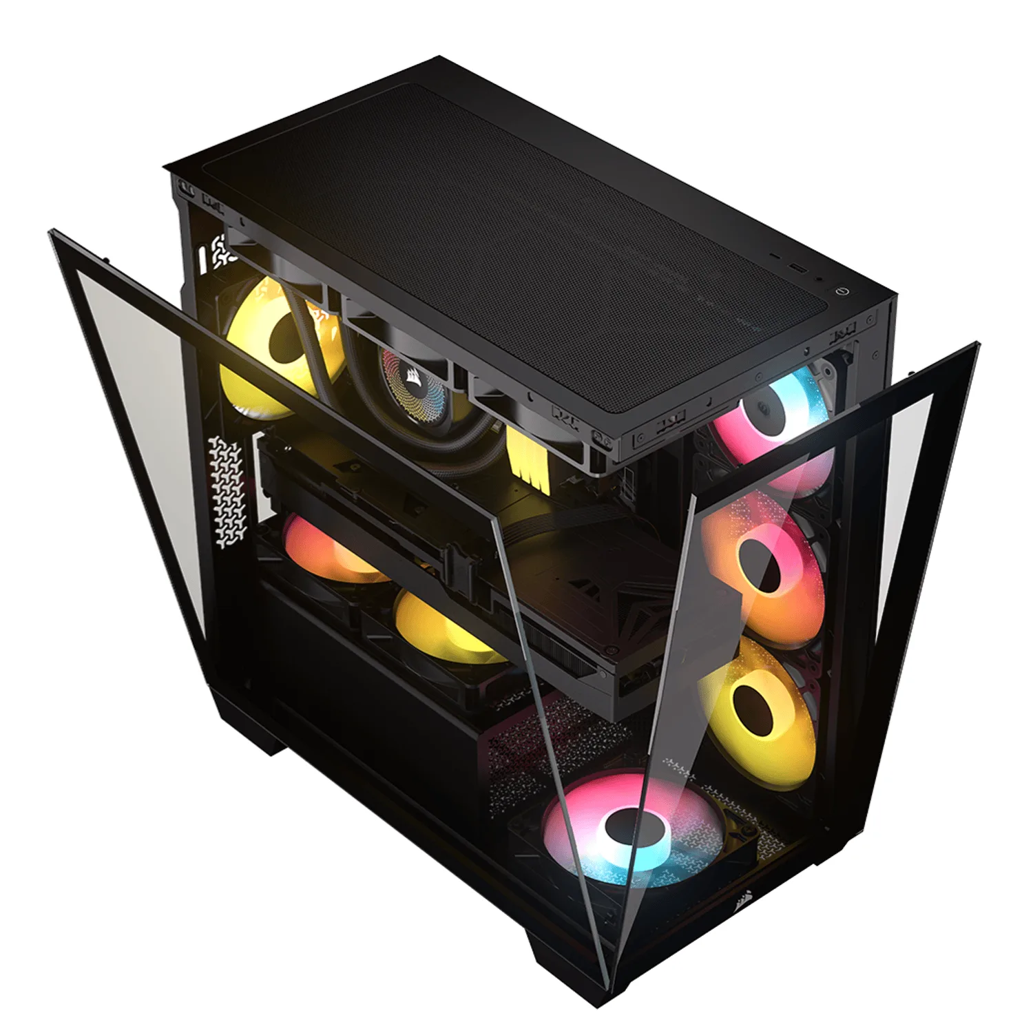 Corsair 2800X RS-R ARGB Micro-ATX PC Case - Black