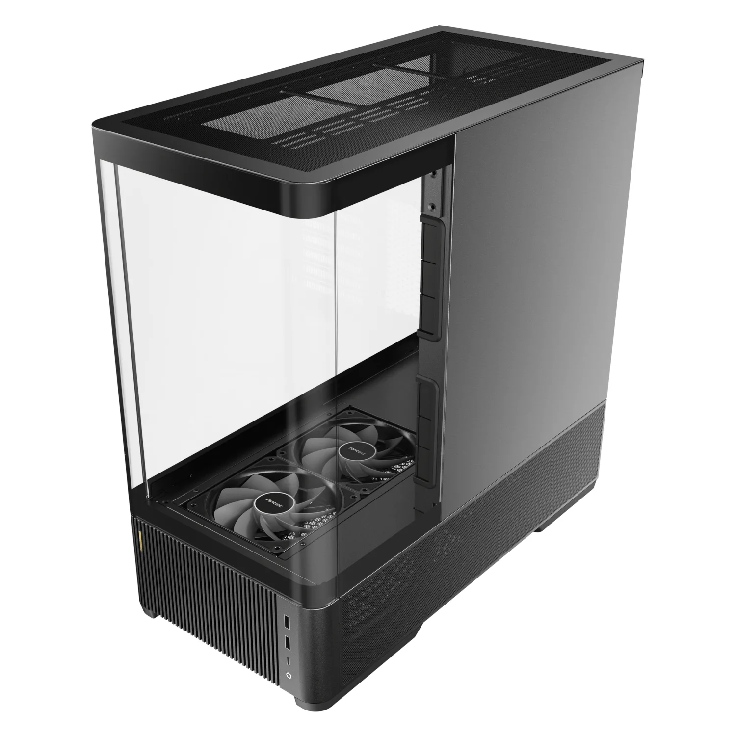 Antec C6 CURVED AIR ATX | Micro-ATX | ITX Mid-Tower Gaming Chassis - Black