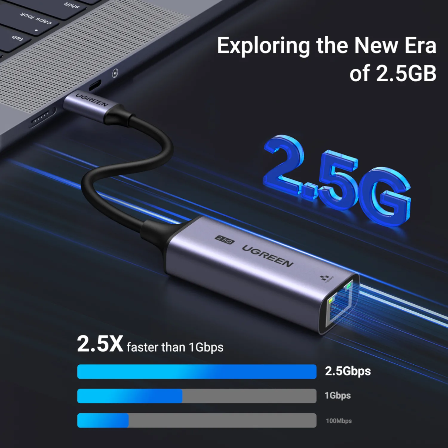 UGREEN USB3.0 C to 2.5Gbit Ethernet Adapter