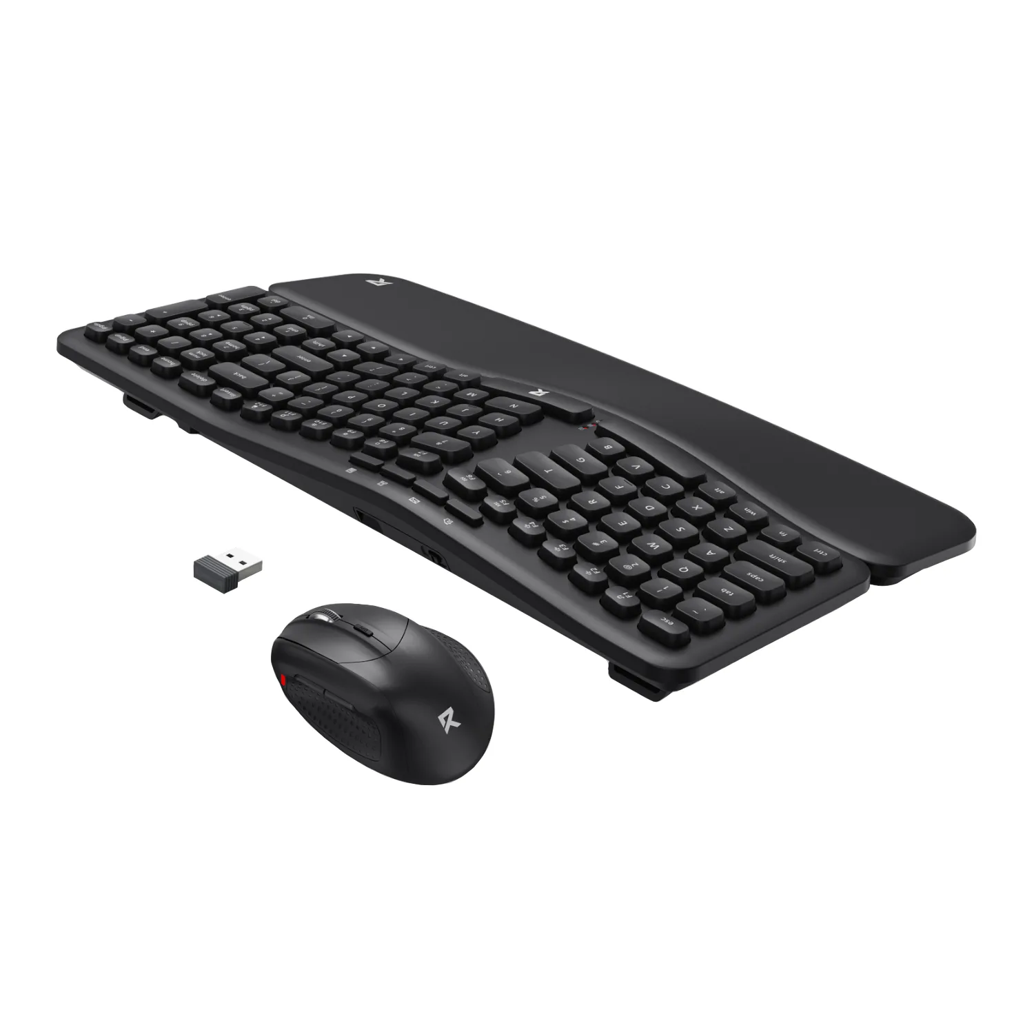 Redragon BS7161 2.4G Wireless Keyboard and Mouse Combo - Black