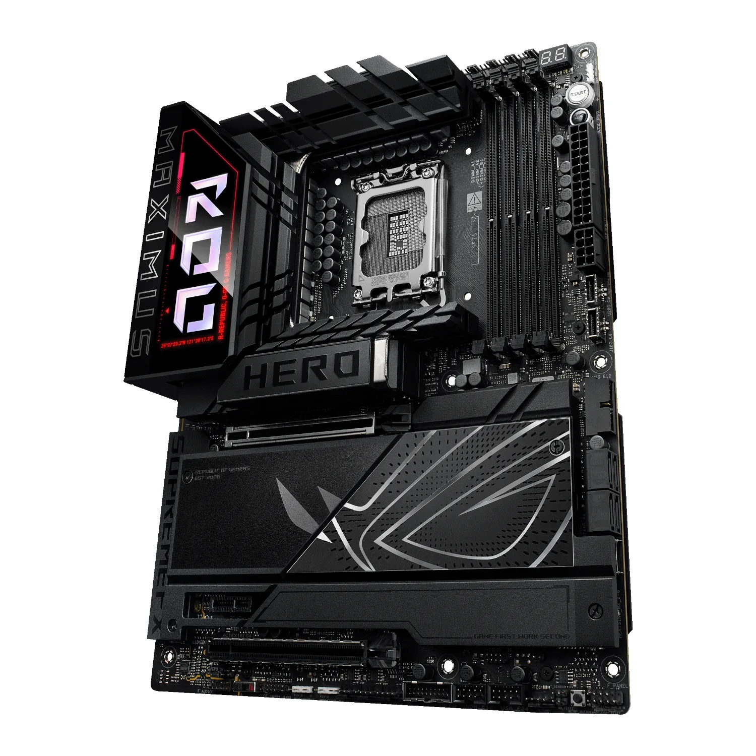 Asus ROG Maximus Z890 Hero Intel LGA1851 ATX Gaming Motherboard