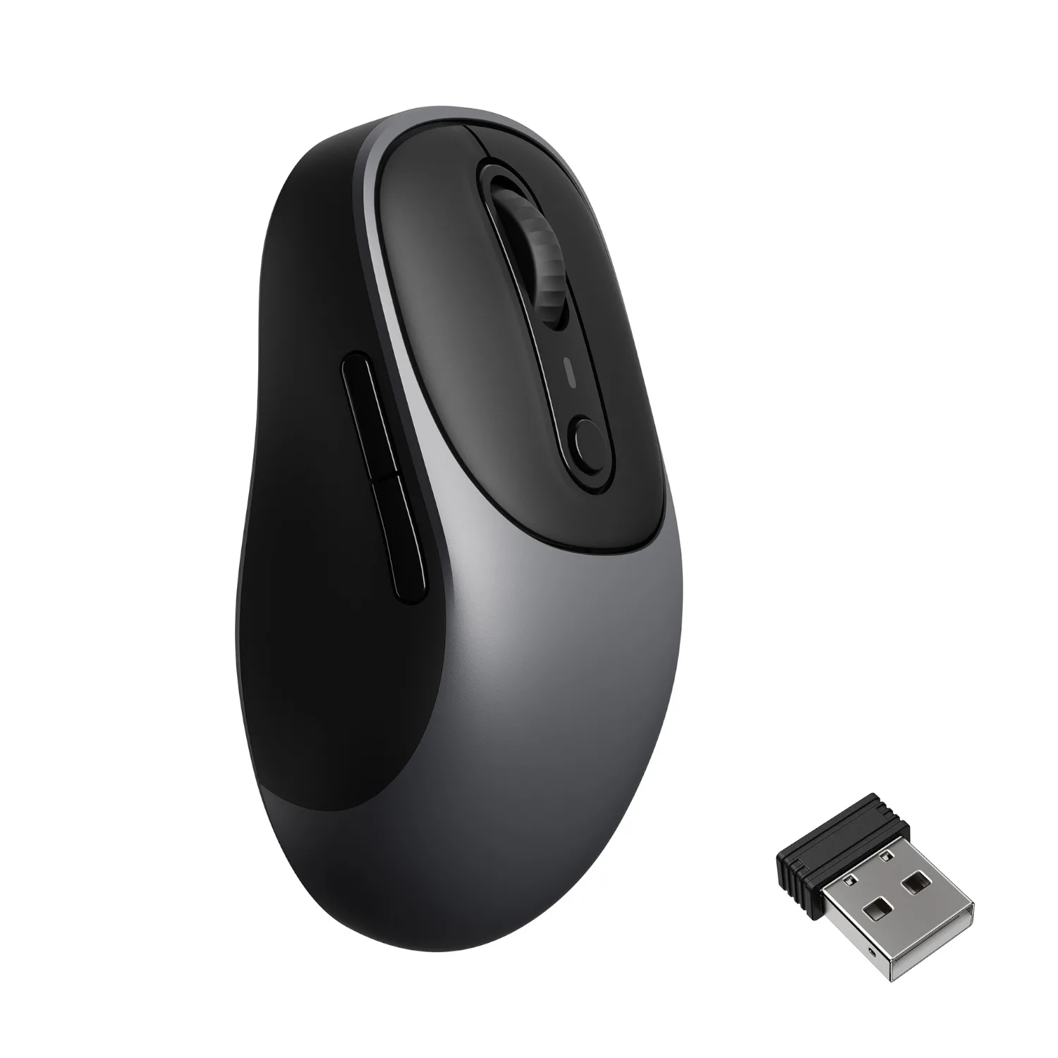 Keychron BM24 Wireless Silent Mouse - Metal Grey