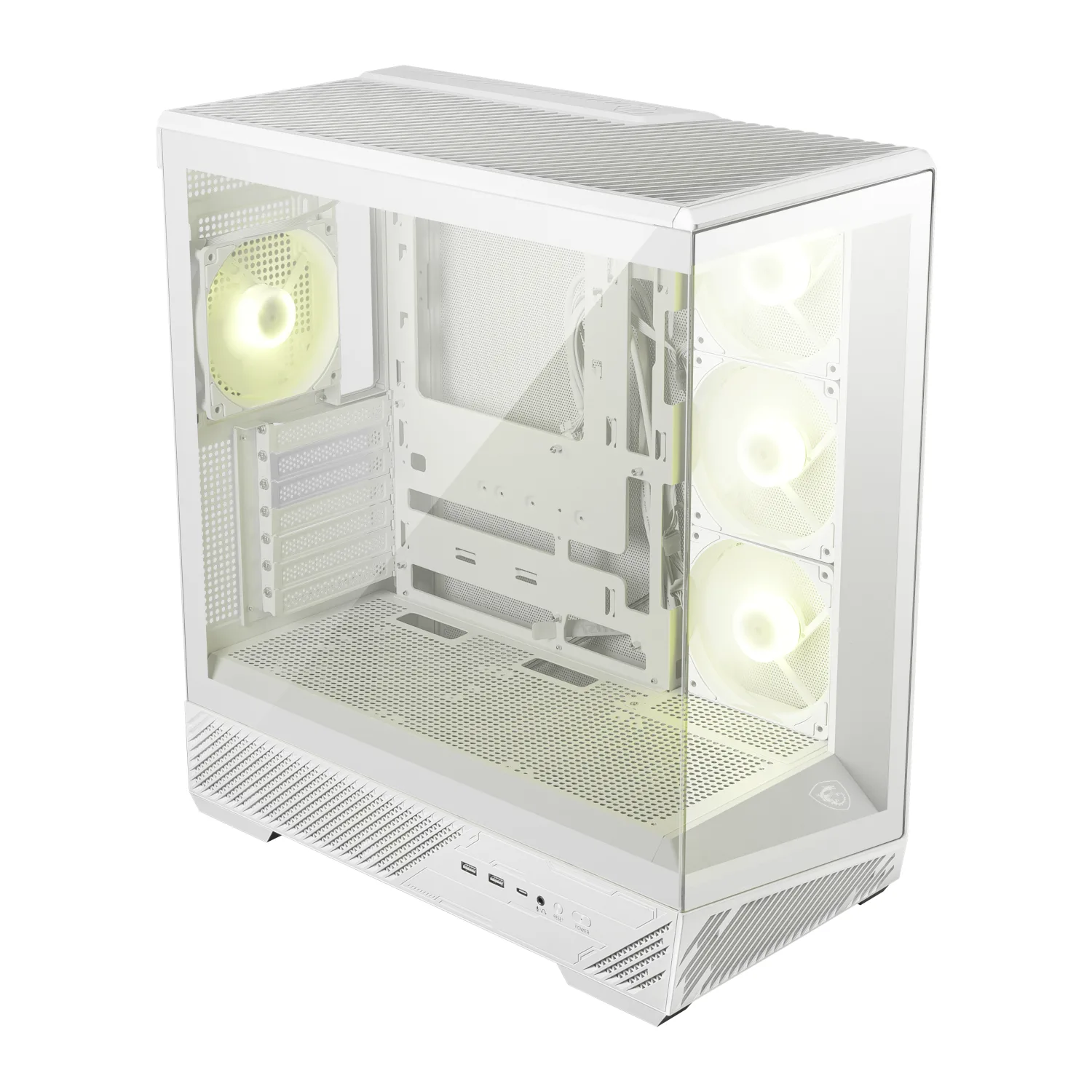 MSI MAG PANO 130R PZ ATX Gaming Chassis - White