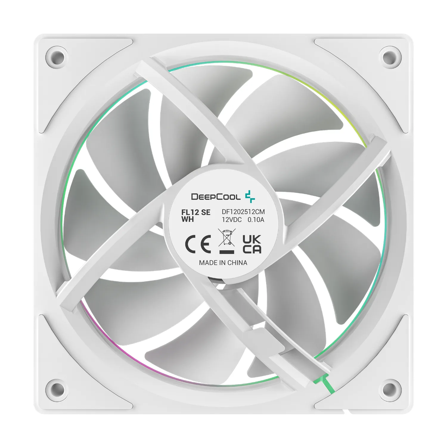 DeepCool FL12 SE 3-in-1 ARGB 120mm Fan 3 Pack - White