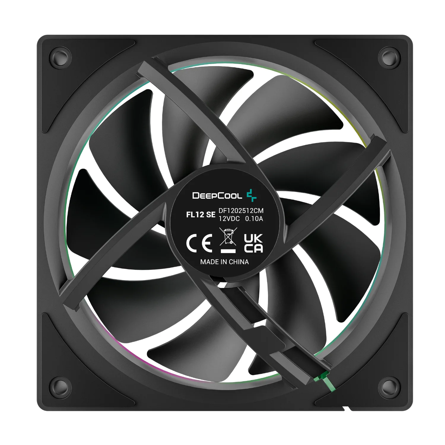 DeepCool FL12 SE 120mm ARGB PWM Fan - Black