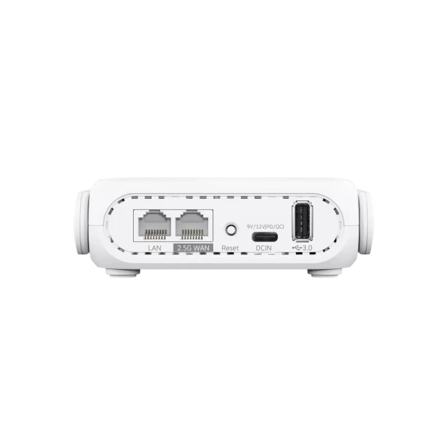 ASUS Go Wi-Fi 7 Dual-Band Travel Router with 5G - White