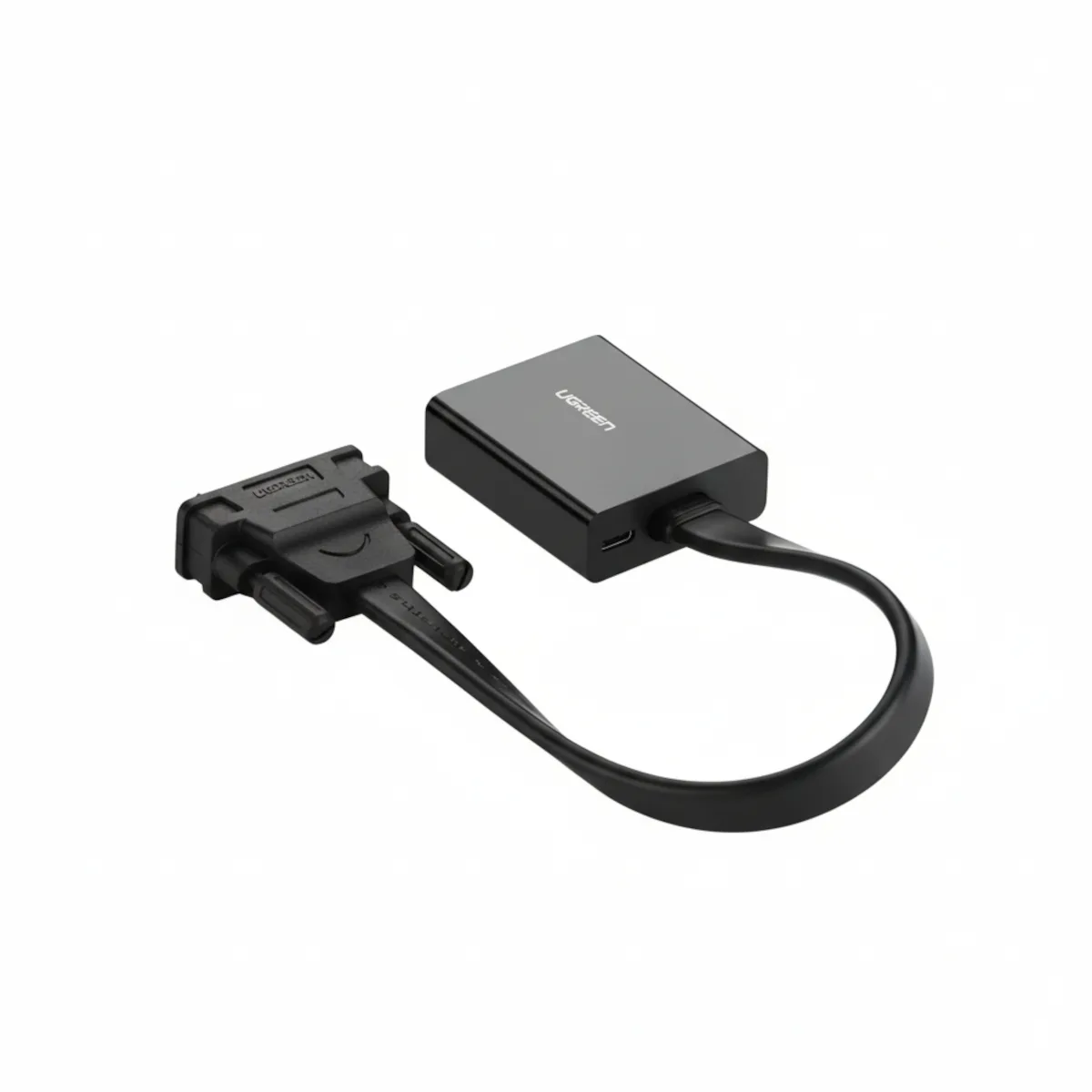 UGREEN DVI-D 24+1 to VGA Active Video Adapter (Male to Female) – Black