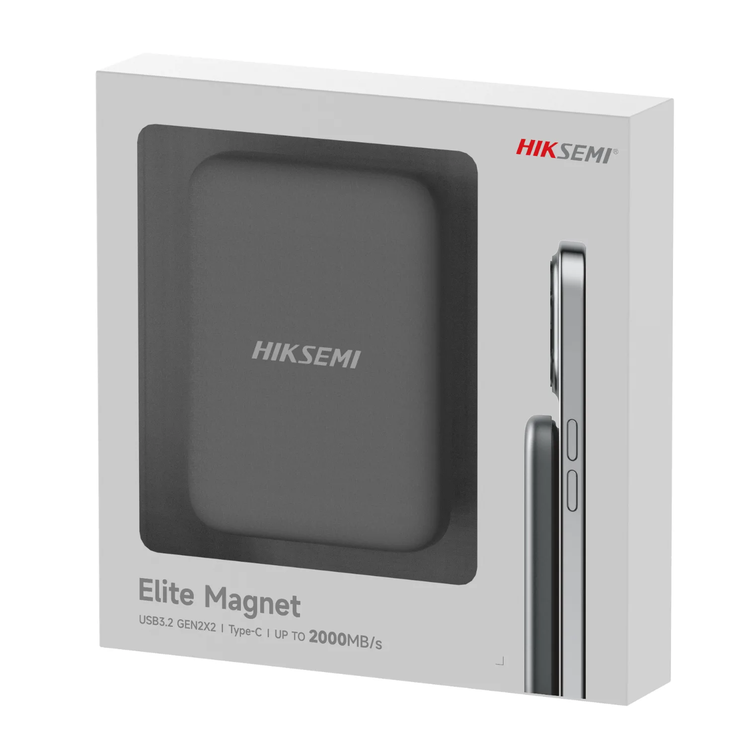 Hiksemi Elite Magnet 2TB USB Type-C Portable SSD