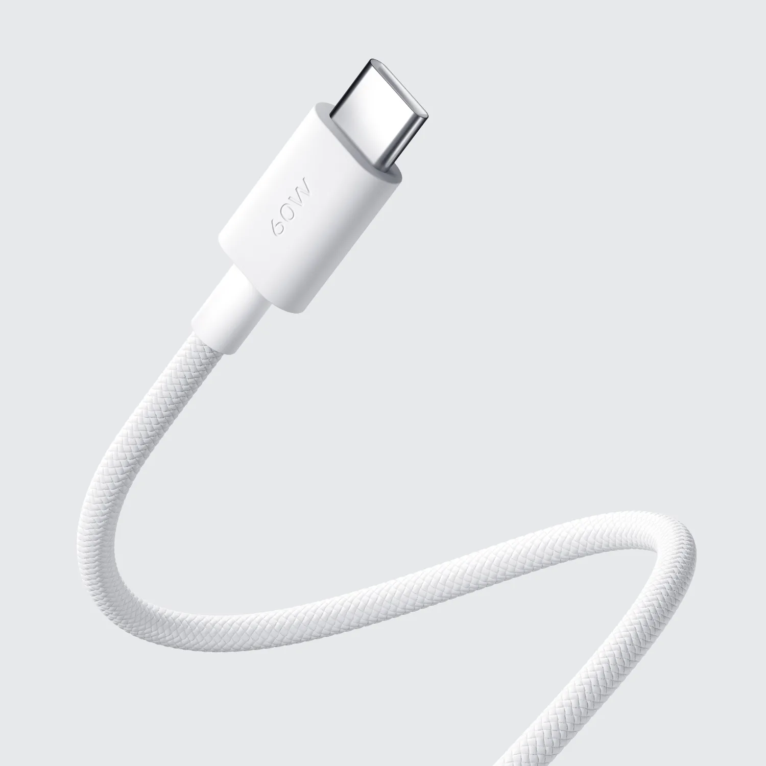 Xiaomi 3A Braided USB Type-C to USB Type-C Cable 1M - White