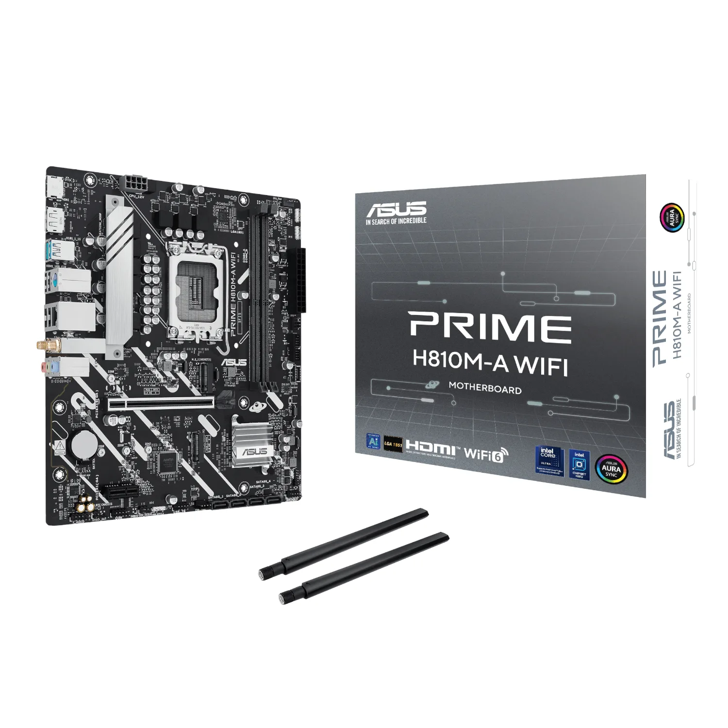 Asus PRIME H810M-A WIFI LGA1851 Micro ATX Motherboard