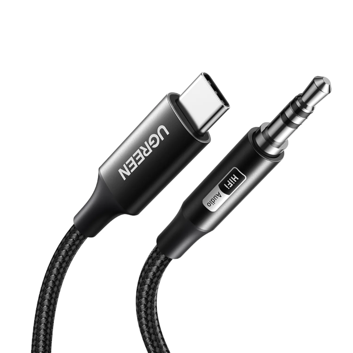 UGREEN USB Type-C to 3.5mm AUX Audio Cable 3M - Black