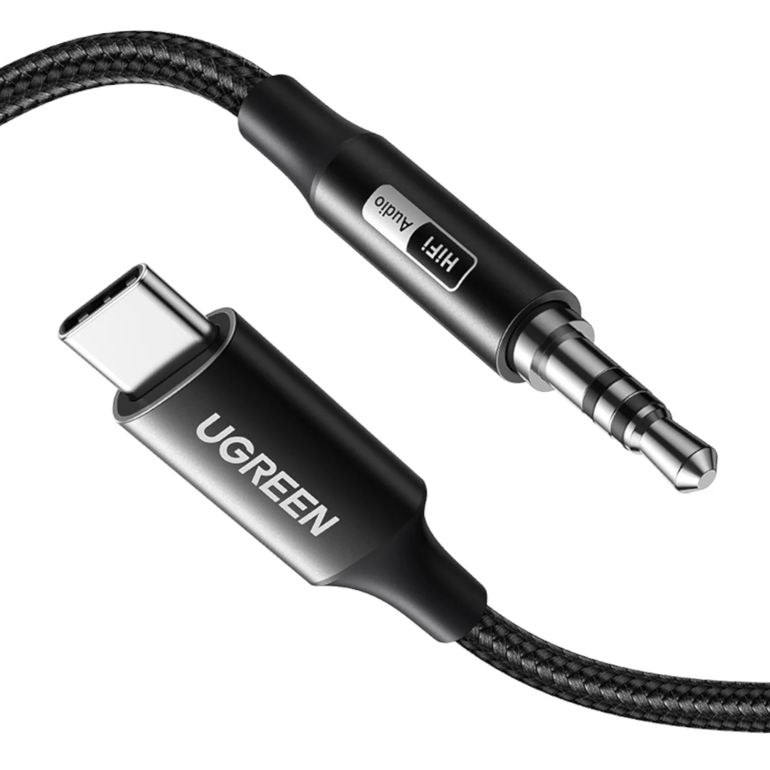 UGREEN USB Type-C to 3.5mm AUX Audio Cable 3M - Black