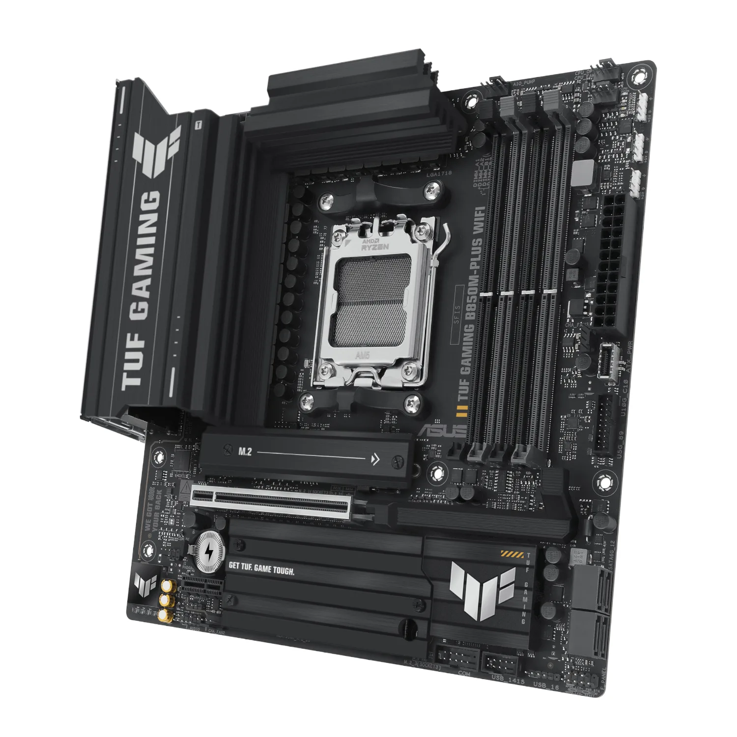 Asus TUF Gaming B850M-PLUS WIFI AM5 Micro ATX Gaming Motherboard