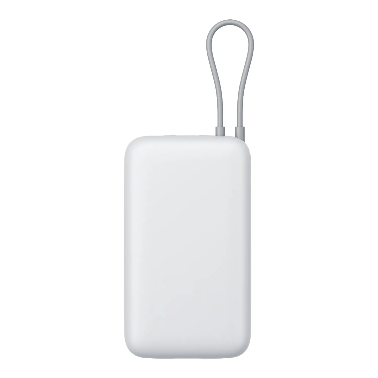 Xiaomi Power Bank 20000mAh (Integrated Cable) - Light Grey