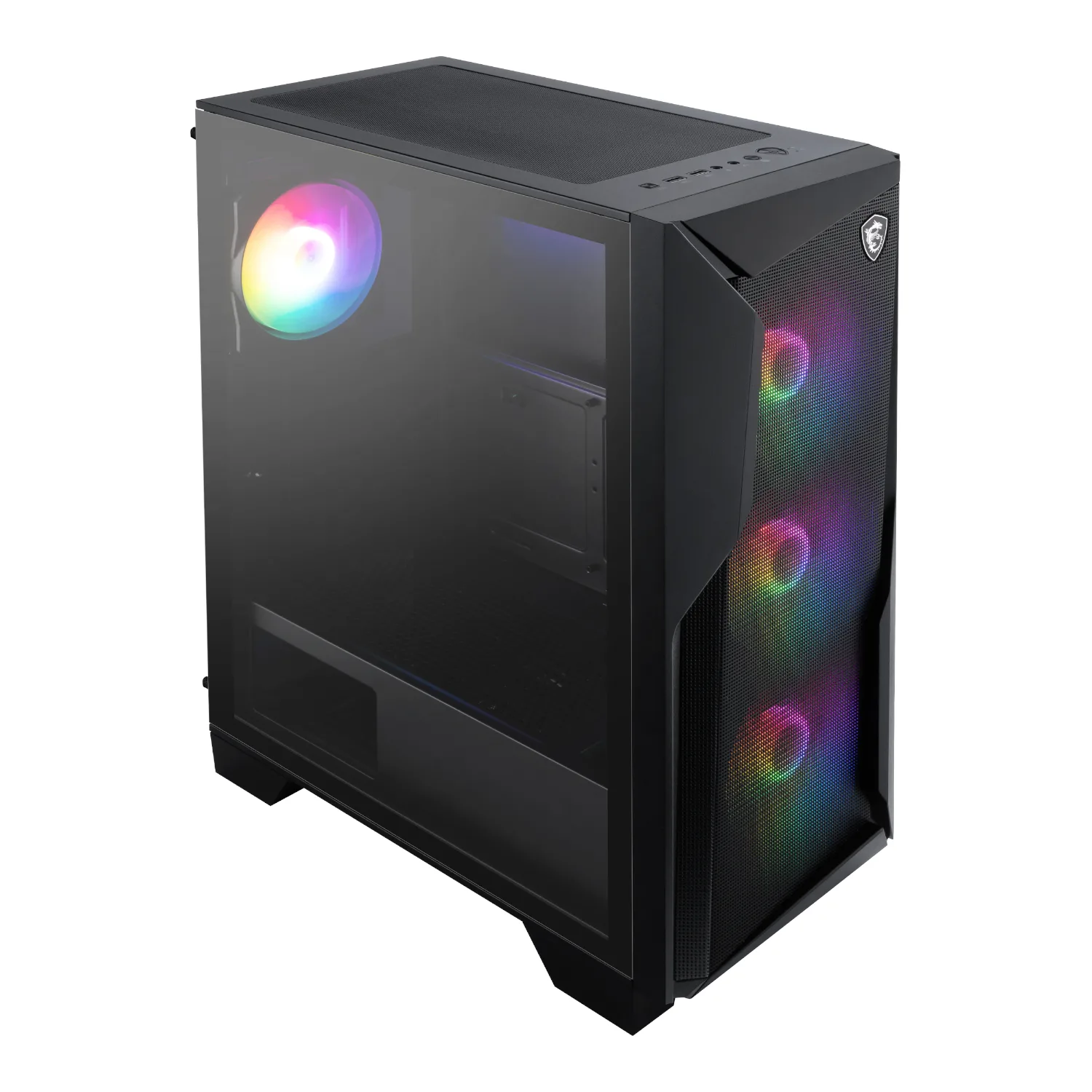 MSI MAG FORGE 130A Airflow ATX Gaming Chassis - Black