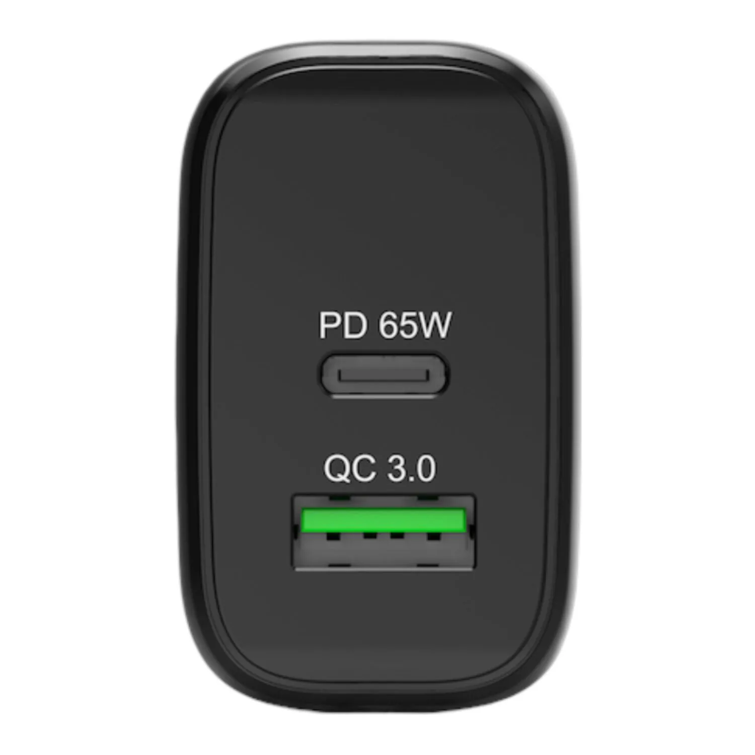 Port Connect 65W GaN Type-C and USB-A Fast Charger