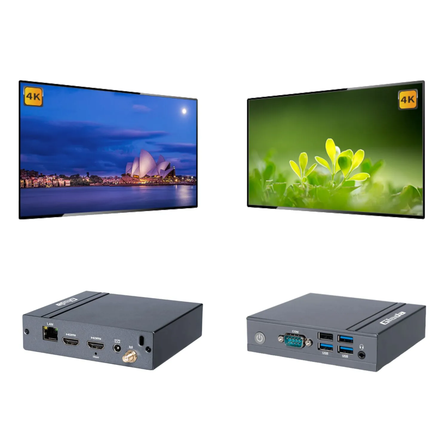 Giada DN24 Raspberry Pi Compact Signage Player - CM4 Lite