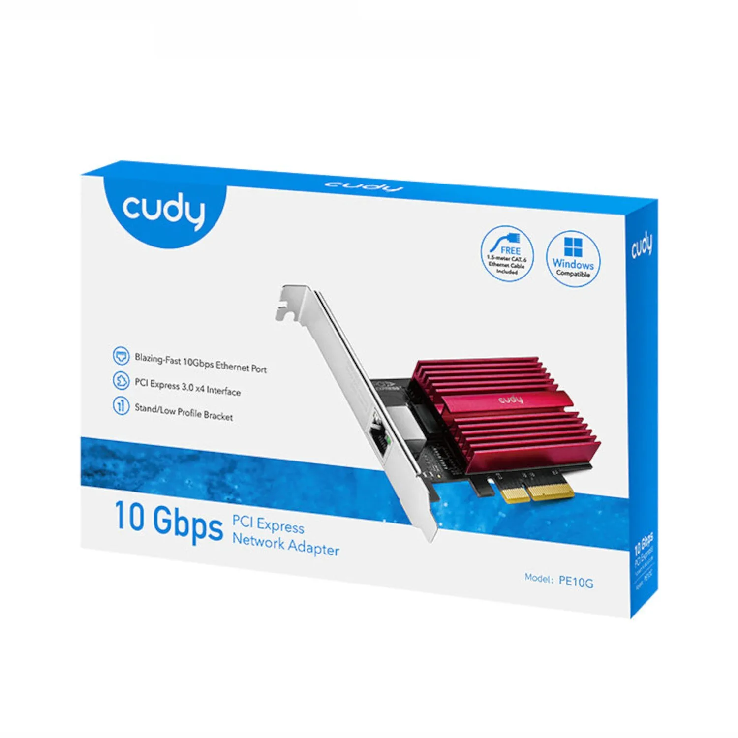 Cudy PE10G Network Adapter - 10Gbps, PCI Express