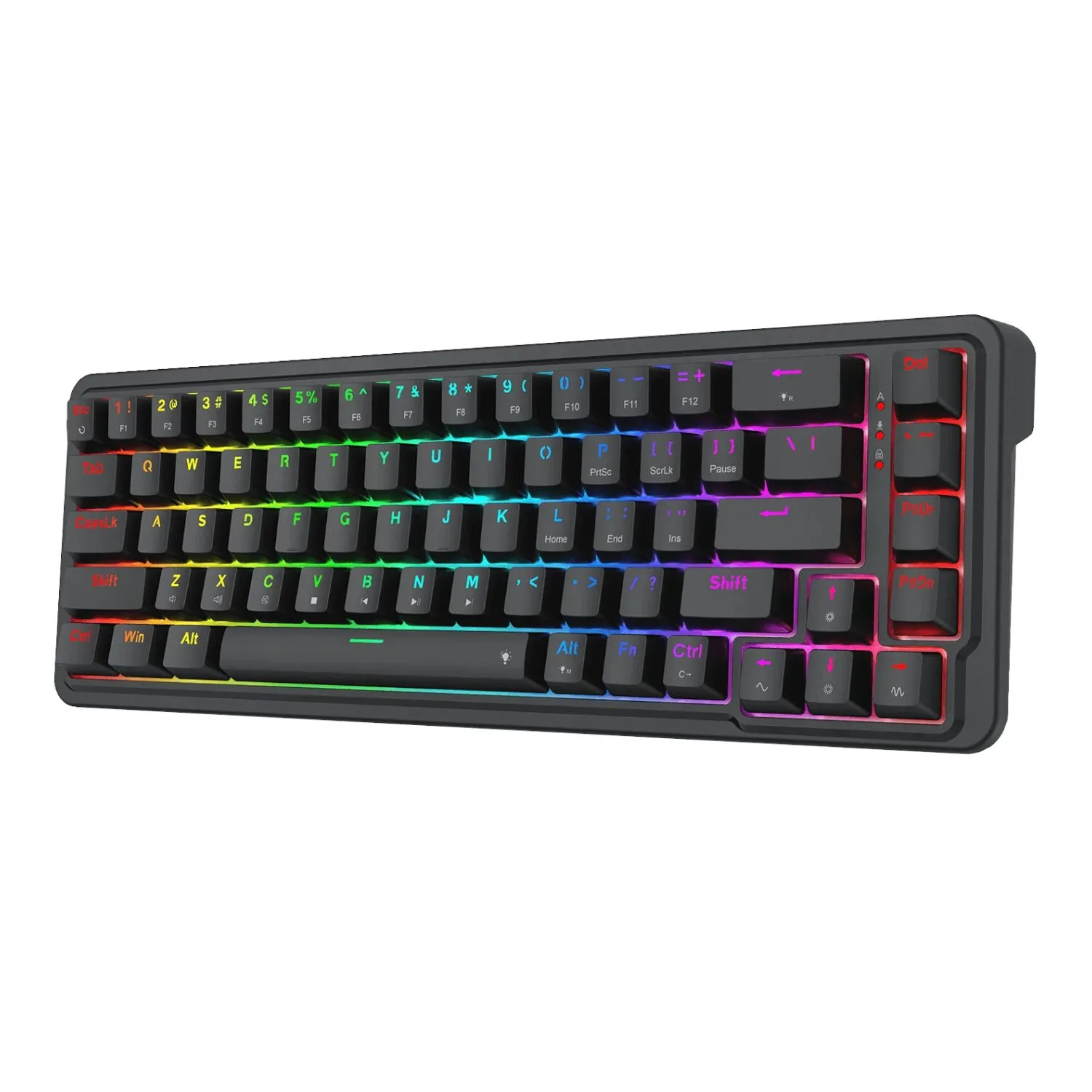 Redragon NOVA K709 65% Wired Gasket RGB Gaming Keyboard - Black