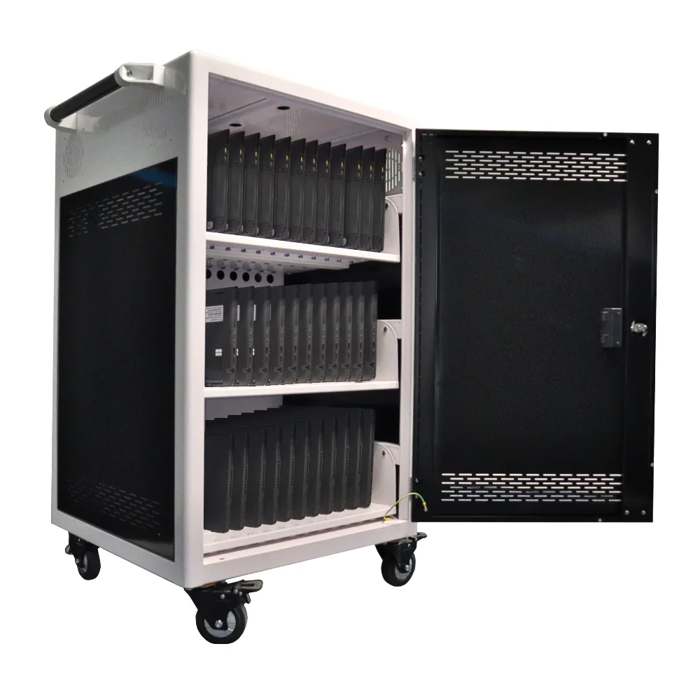 Gizzu 36 Bay Type-C Storage Charging Trolley for 15.6" Laptops