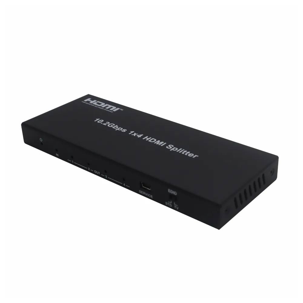 HDCVT 1x4 HDMI 1.4 Splitter 4K with EDID Management
