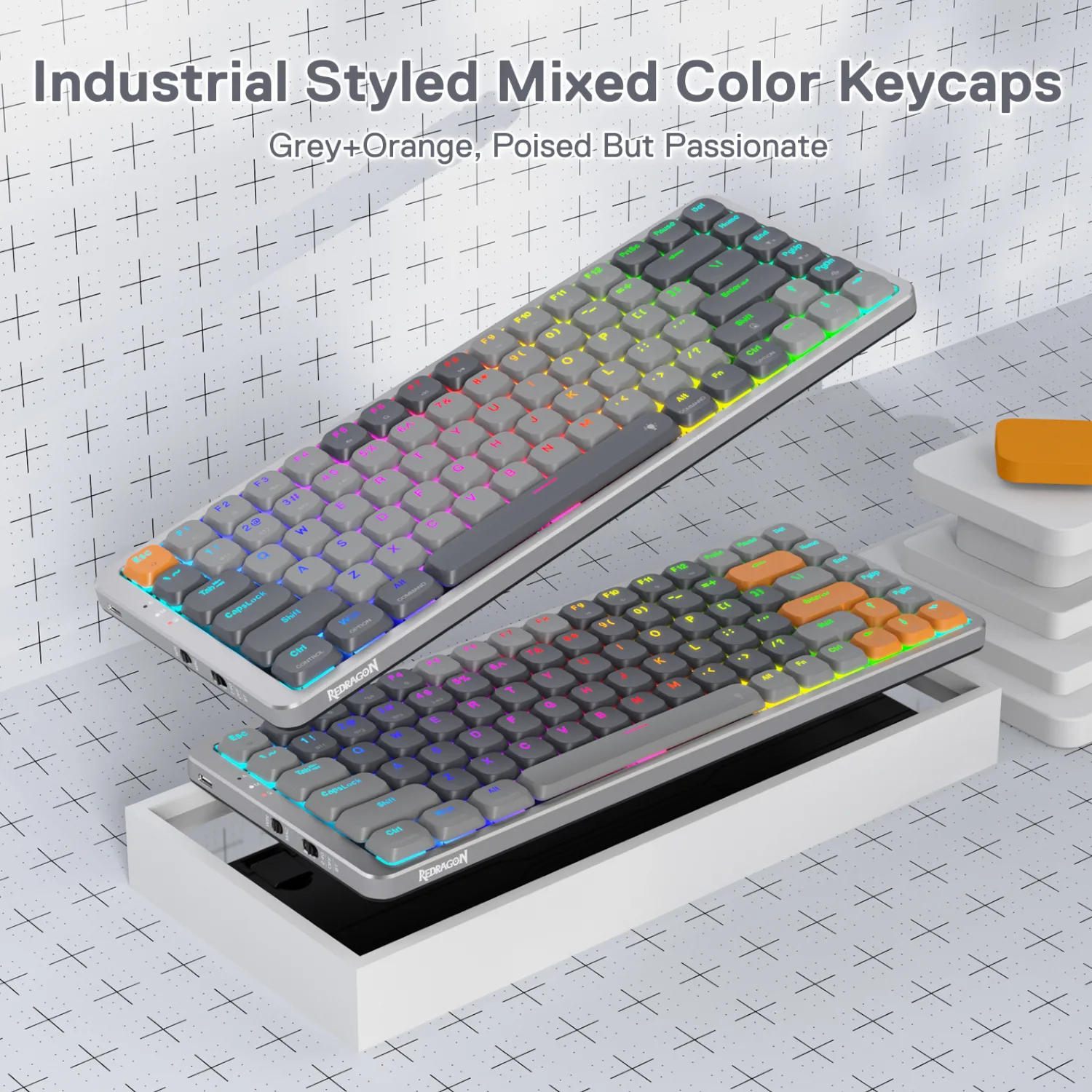 REDRAGON MECHANICAL AZURE Wireless Gaming Keyboard