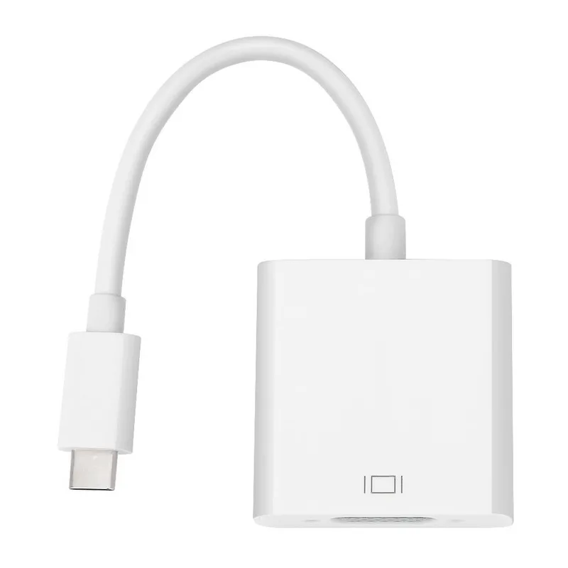 Gizzu 1080P Type-C to VGA Adapter Poly