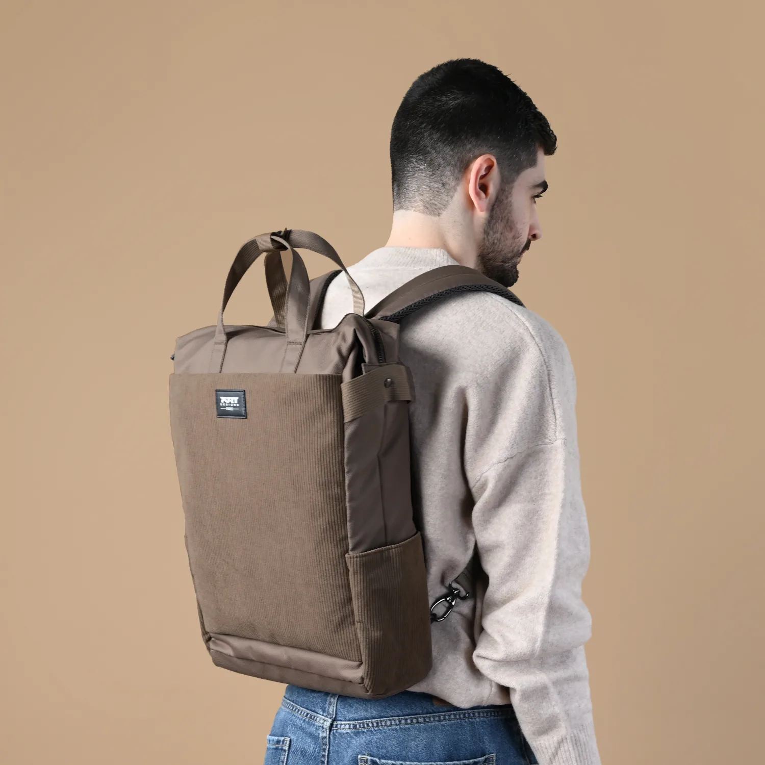 Port Designs Milano II ECO 14/16″ Totepack – Desert Brown